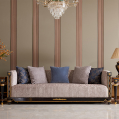 Marier Style 6 Seater Sofa Set for Villa Majlis