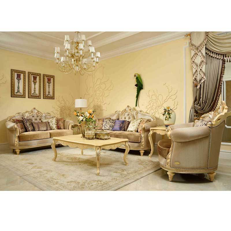 Exquisite and Luxury sofa sets with coffee table