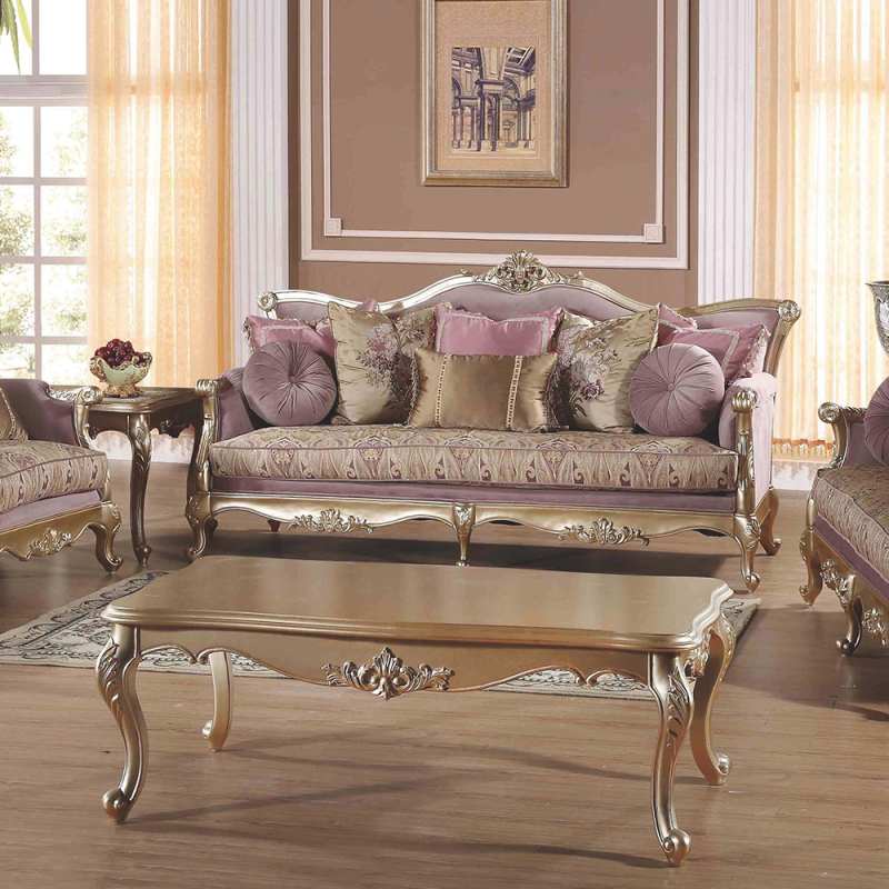 Retro style sofa luxury design sofa living room furniture comfortable sofa