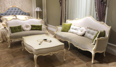 Soild Wood Classic Elegant Design Living Room Coffee Table