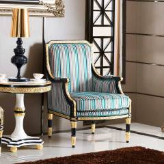 Modern Stuffed Upholstered Accent Chairs Armchair Living Room