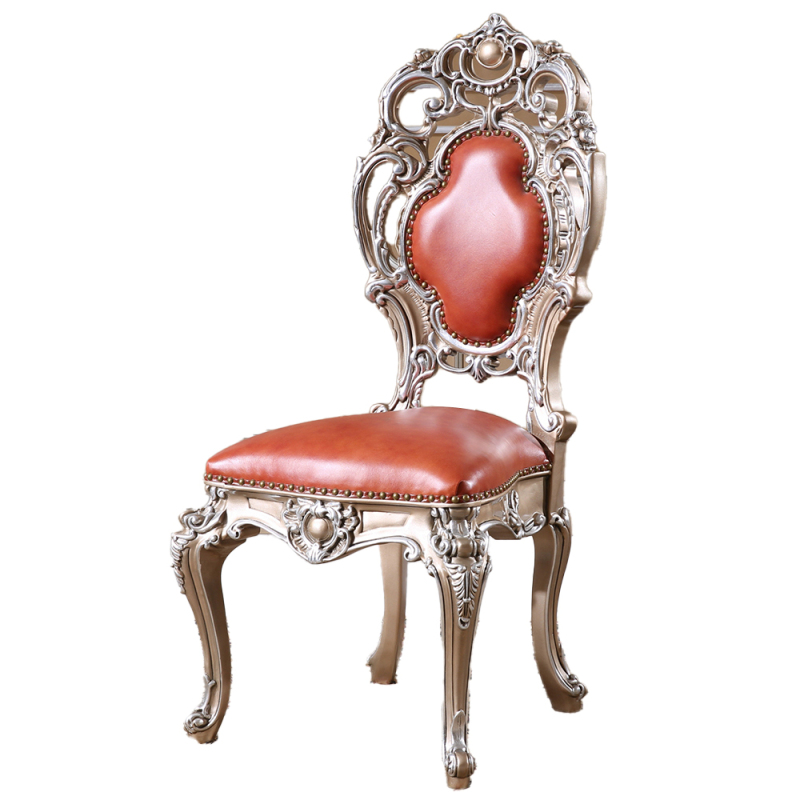 Baroque Style Hollow-out Design Furniture Chair