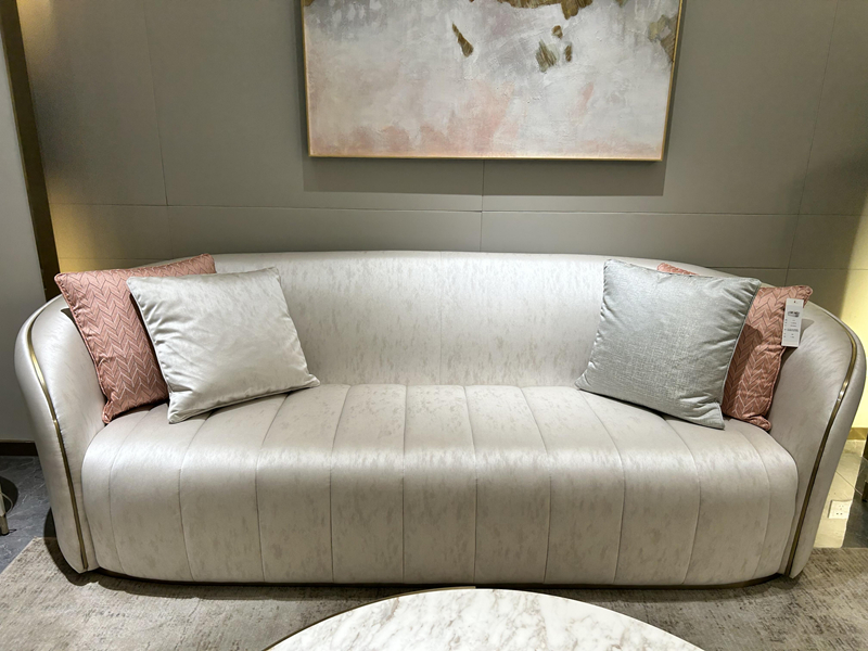 Contemporary Metal Frame Sofa