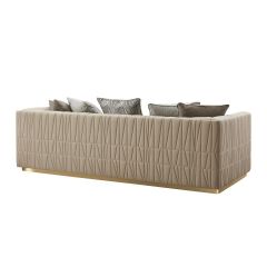 Metal Base 1-3 Seater Sofa and Coffee Table Set