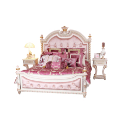 Baroque Style Bedroom Bed: Timeless Charm and Comfort Combined