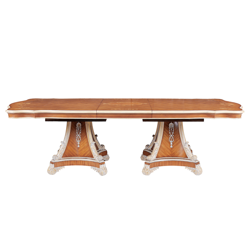 Exquisite Classic Design Solid Wood Dining Table: Elevate Your Dining Experience