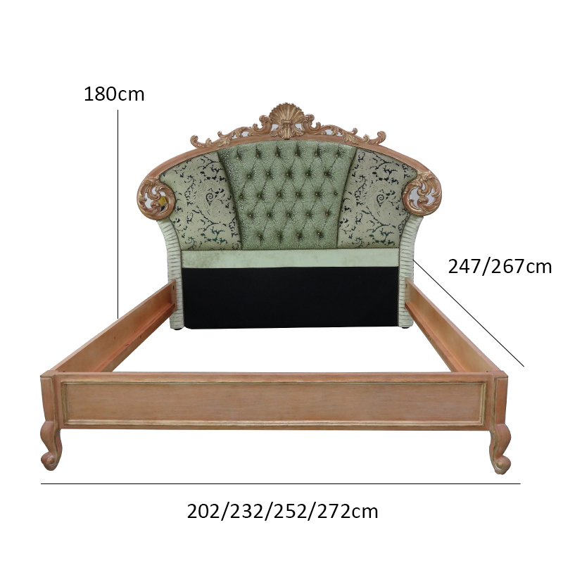 Classic Bedroom Furniture Royal Luxury Bedside Table Dresser