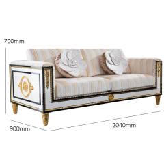 White Scandinavian Furniture Tufted Couches For Sale