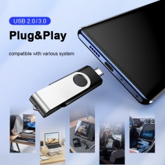 Microflash Type C Adapter Type-C USB C USB2.0 3.0 2GB 4GB 8GB 16GB 32GB 64GB OTG Usb Flash Drive