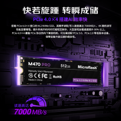 M470 PRO PCIe 4.0 固态硬盘