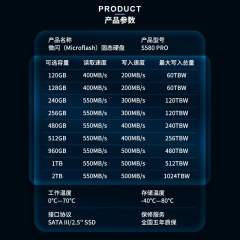 S580 PRO SATA 3.0 固态硬盘