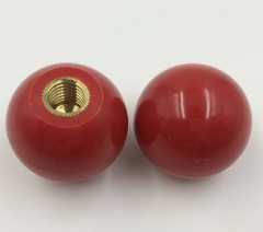 30mm Diameter M8 Bore Self Fixing Plastic Ball Knobs