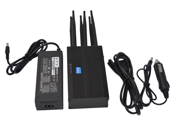 Handheld Cell Phone Jammer Portable Mobile Phone GPS Jammer