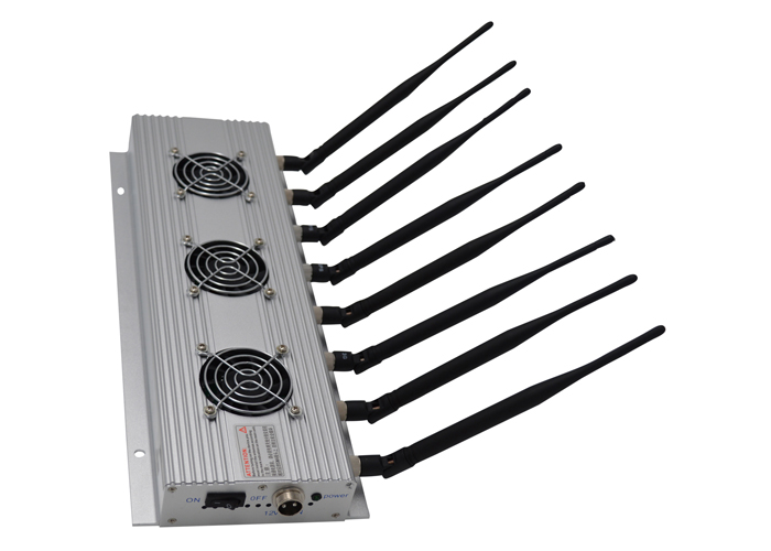 3G 4G WiFi Bluetooth 900MHz 1800MHz 2100MHz Lojack Signal Jammer (GW-JC8)