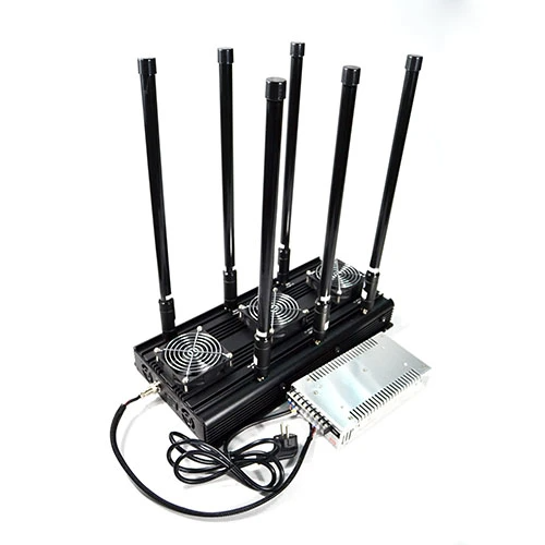 Long Distance LTE 800MHz - 2700MHz Cell Phone Wifi Jammer , GPS Wireless Signal Jammer Device