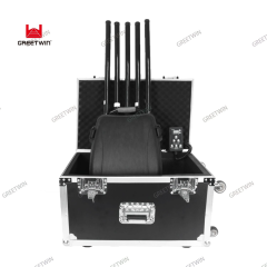 1.5km High Power Manpack 5 Channel Anti Drone System jammer