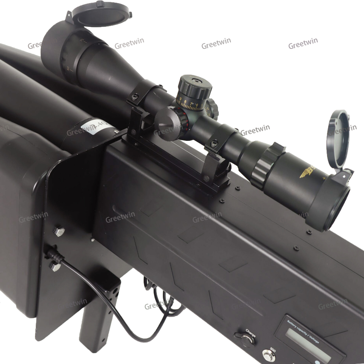 2KM Long distance signal jammer gun for anti drone