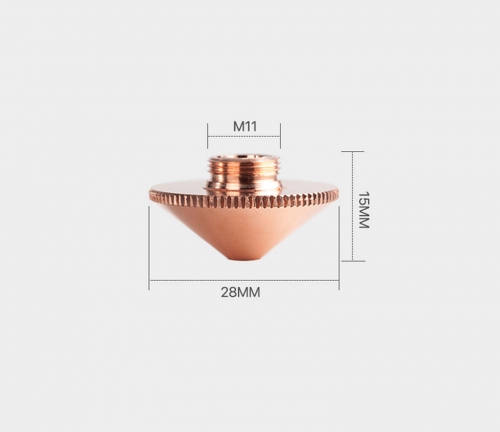 Одинарное сопло D28MM, H15MM, M11