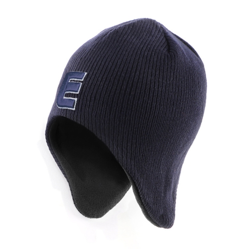 YH750  Acrylic/Polar Fleece Beanie with Ear Flap