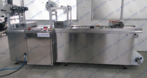 thermoforming vacuum packaging machine for entry-level users beginner starter thermoform fill-seal packaging  Rollstock machinery multepak