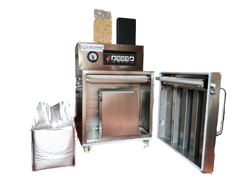 vertical bulk nuts cashew vacuum packaging machine