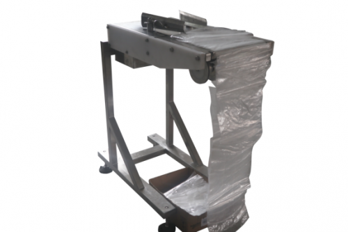 bag opening machine bag loader for taped pouch