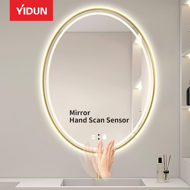 LED hand sweep mirror switch YMS-711