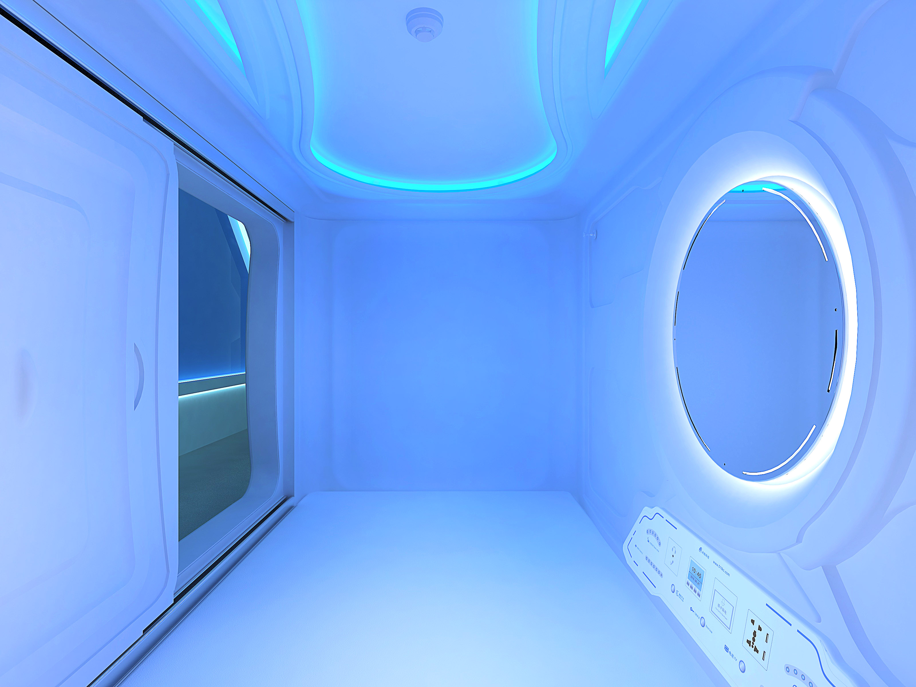 太空舱简洁款横式单人舱创业版