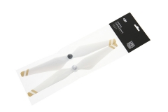 9450 Self-tightening Propellers (Composite Hub, White with Gold Stripes)