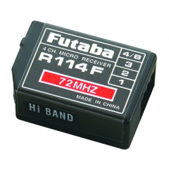 Futaba R114F 4-Channel FM Receiver 72MHz High No Crystl