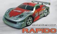 1/8th Scale Nitro On Road Rally Racing Car