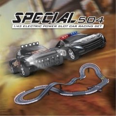 Special 504 1/43 Electric Power Slot Car Racing Set