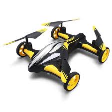 Air Ground Flying Car FPV Drone 0.3MP Wifi Camera 2.4G 4 Axis Chariot 3D Flips One Key Return Quadrocopter Dual Mode