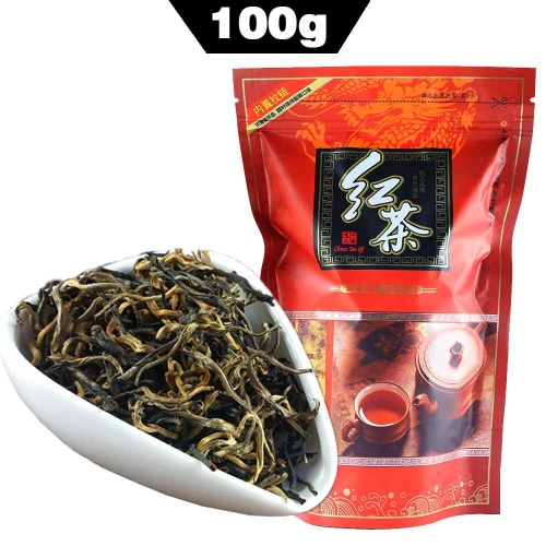 2023 Top Grade Dian Hong Famous Yunnan Black Tea Dianhong Imported-China Healthy Food Bag Package 100g premium quality tea