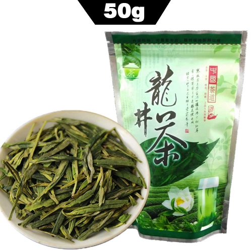 2023 Chinese Longjing Dragon Well Tea, Organic Green Tea Long Jing 50g chinese beat green tea organic tea online