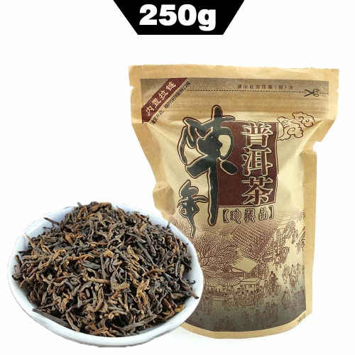 2003 yr Ripe Puerh Organic Food Puer Chinese High Quality Loose Pu-er Tea 250g Aged puerh best organic tea