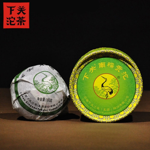 Xia Guan 2011 Tuocha Tea Nannuo Gong Tuo Tribute Tuo Raw Pu Er Tee 100g