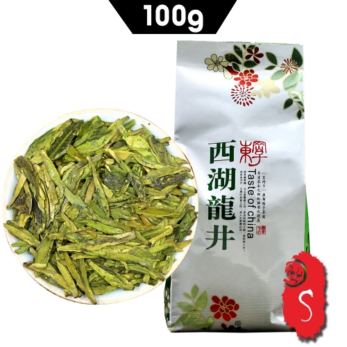 2023 Зеленый китайский чай Dragon Well Портативная упаковка The West Lake Hangzhou Fresh Dragonwell Dragon Well 100 г