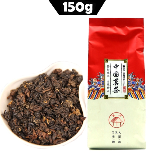 2023 Yunnan Dianhong Fengqing Red Spiral Black Chinese Tea Red Tea 150g