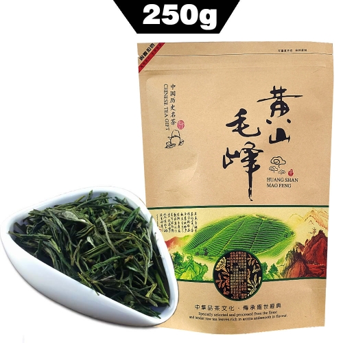 2023 Huangshan Maofeng Tea Chinese Yellow Mountain Fresh Mao Feng Green Tea 250g chinese beat green tea organic green tea online