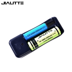 Jialitte 4.2V 450mA dual-slot 10440 14500 16340 18350 18650 Li-ion Battery Charger for 3.7V Recharge Batteries (US Plug) C007