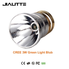 Jialitte F063 CREEs 3W LED Green Light Drop-in Module Flashlight Led Bulb for 501B 502B