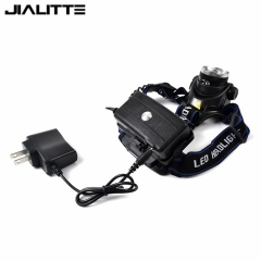 Jialitte H007 1200lm Rechargeable 3 Mode XML T6 LED High Power Zoomable Headlight Flashlight For Hiking/Camping/Caving/Cycling
