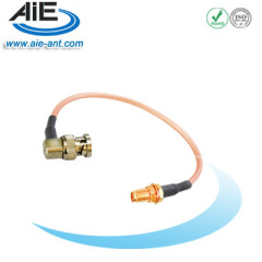 BNC Right Angle Male to SMA Female Cable