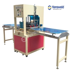 High Frequency Double Heads Pvc Hf Stretched Ceiling Sealing Welding Machine