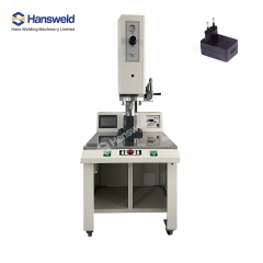 Hansweld Plastic Box Toys Welder Sonotrode Ultrasonic Automatic Rotary Pp Pe Abs Pet Plastic Welding Machine For Hook Loop