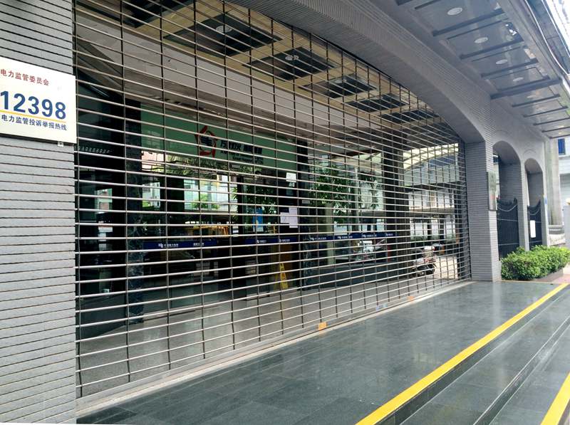 Stainless Steel Rolling Security Gates & Grilles