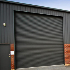 Galvanized steel rolling shutters