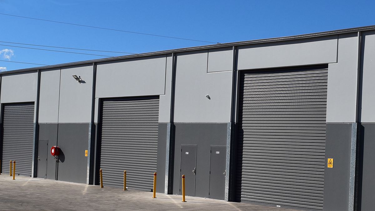 industrial steel roller shutter doors