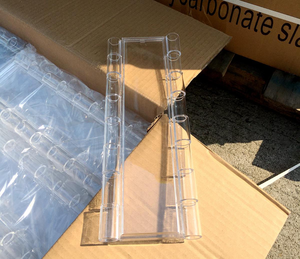 polycarbonate rolling shutter door slats